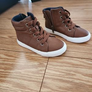 Target Cat and Jack Toddler Boy Shoes Brown Size 6